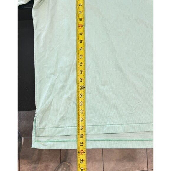 Peter Millar Polo Shirt Mens Large L Green Golf Summer Crown Comfort Rugby | Q1 - Picture 2 of 6